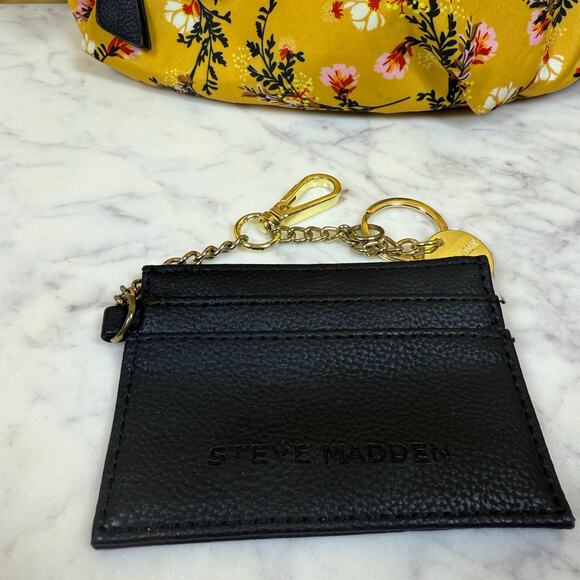 NWT Steve Madden Yellow Floral Mini Backpack - Picture 9 of 12